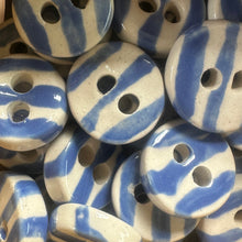 Load image into Gallery viewer, Single Tiny Round Ceramic Buttons 13mm
