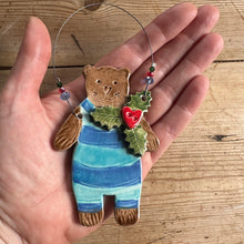 Load image into Gallery viewer, Festive Bear in a swimsuit