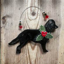Load image into Gallery viewer, Black Flat Coated Retriever