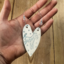 Load image into Gallery viewer, Fox Terrier Heart Decoration - Made to Order