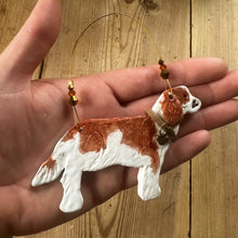 Load image into Gallery viewer, King Charles Tan & White Cavalier- Made to order