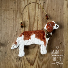 Load image into Gallery viewer, King Charles Tan & White Cavalier- Made to order