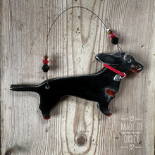 Load image into Gallery viewer, Dachschund in the wind