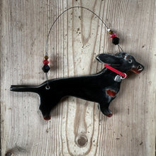 Load image into Gallery viewer, Dachschund in the wind