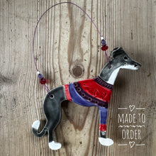 Load image into Gallery viewer, Whippet in a jumper - Made to order
