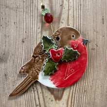 Load image into Gallery viewer, Festive Robin - Made to Order