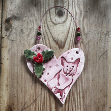 Load image into Gallery viewer, Festive French Bull Dog Decoration
