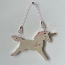 Load image into Gallery viewer, Ceramic Unicorn Decoration