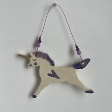 Load image into Gallery viewer, Ceramic Unicorn Decoration