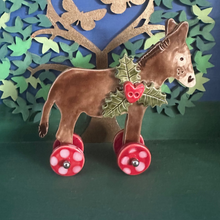 Load image into Gallery viewer, Donkey on wheels - made to order