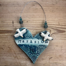 Load image into Gallery viewer, Place name Heart Decoration