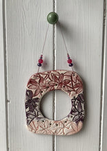 Load image into Gallery viewer, Ceramic weaving frame pink & purple
