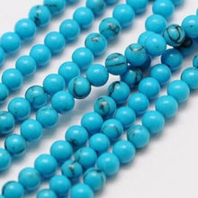 Load image into Gallery viewer, Tiny turquoise strands of beads
