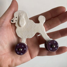 Load image into Gallery viewer, Poodle Woof on Wheels