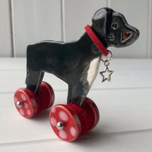 Load image into Gallery viewer, Staffie "Woof on Wheels"