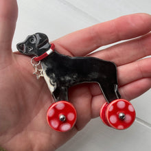 Load image into Gallery viewer, Staffie "Woof on Wheels"