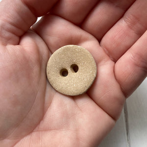 St Agnes Stoneware Buttons 3cm