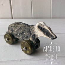 Load image into Gallery viewer, Badger on Wheels