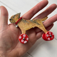 Load image into Gallery viewer, Border Terrier in the Wind