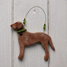 Load image into Gallery viewer, Liver Curly Coated Retriever Decoration