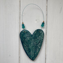 Load image into Gallery viewer, Moon Gazing Hare Heart Decoration