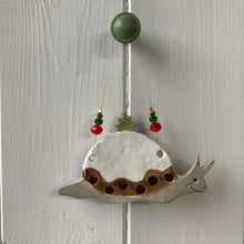 Load image into Gallery viewer, Christmas Pudding Snail
