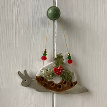 Load image into Gallery viewer, Christmas Pudding Snail