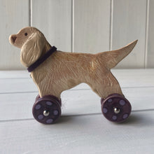 Load image into Gallery viewer, Spaniel Woof on Wheels (long tail)