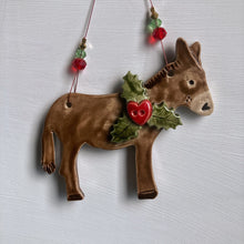 Load image into Gallery viewer, Festive Donkey