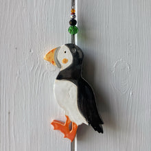 Load image into Gallery viewer, Festive Puffin Decoration
