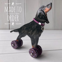 Load image into Gallery viewer, Setter "Woof on Wheels"