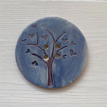 Load image into Gallery viewer, Love Tree Buttons 4.5cm