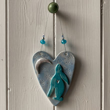 Load image into Gallery viewer, Moon Gazing Hare Heart Decoration