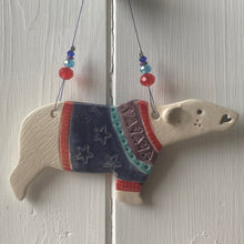 Load image into Gallery viewer, Polar Bear Decoration - Made to Order