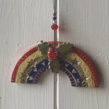 Load image into Gallery viewer, Rainbow Festive Decoration