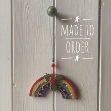 Load image into Gallery viewer, Rainbow Festive Decoration