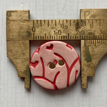 Load image into Gallery viewer, Small Love Tree embossed 22mm button sets