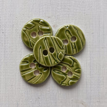 Load image into Gallery viewer, Small Palm embossed 22mm button