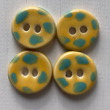 Load image into Gallery viewer, Single Small Spotty Dotty Round Buttons 22mm