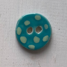 Load image into Gallery viewer, Single Small Spotty Dotty Round Buttons 22mm