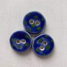 Load image into Gallery viewer, Single Small Spotty Dotty Round Buttons 22mm