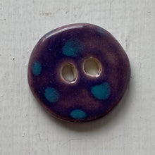 Load image into Gallery viewer, Single Small Spotty Dotty Round Buttons 22mm