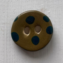 Load image into Gallery viewer, Single Small Spotty Dotty Round Buttons 22mm