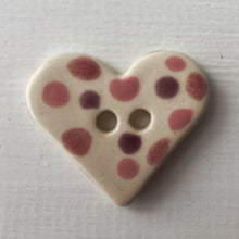 Load image into Gallery viewer, Pink Spotty Standard Button