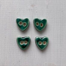 Load image into Gallery viewer, Single Tiny Heart Button 13mm