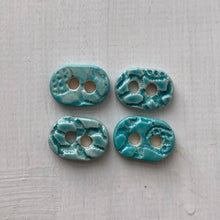 Load image into Gallery viewer, Single Tiny Oval Ceramic Buttons 19mm