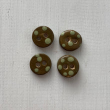Load image into Gallery viewer, Single Tiny Round Ceramic Buttons 13mm