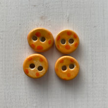 Load image into Gallery viewer, Single Tiny Round Ceramic Buttons 13mm