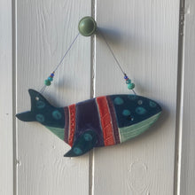Load image into Gallery viewer, Ceramic Whale Decoration - Made to order