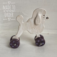 Load image into Gallery viewer, Poodle Woof on Wheels